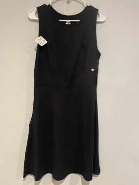 Sleeveless Black Athletic Women's Dress 50+ UV Protection